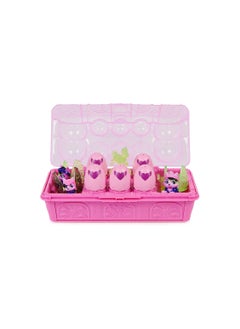 SPIN MASTER مجموعة ألعاب Hatchimals CollEGGtibles، مجموعة كرتونية عائلية من الذئب بألوان قوس قزح مع مفاجآت  - Image 2