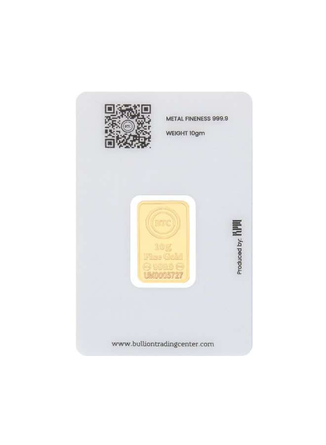 بي تي سي سبيكة ذهب10 جرام عيار 24 – أحبك من BTC - Image 2