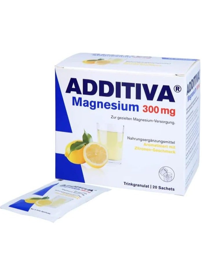 Additiva أديتيفا ماغنيسيوم 300 ملغ أكياس 20 - Image 2