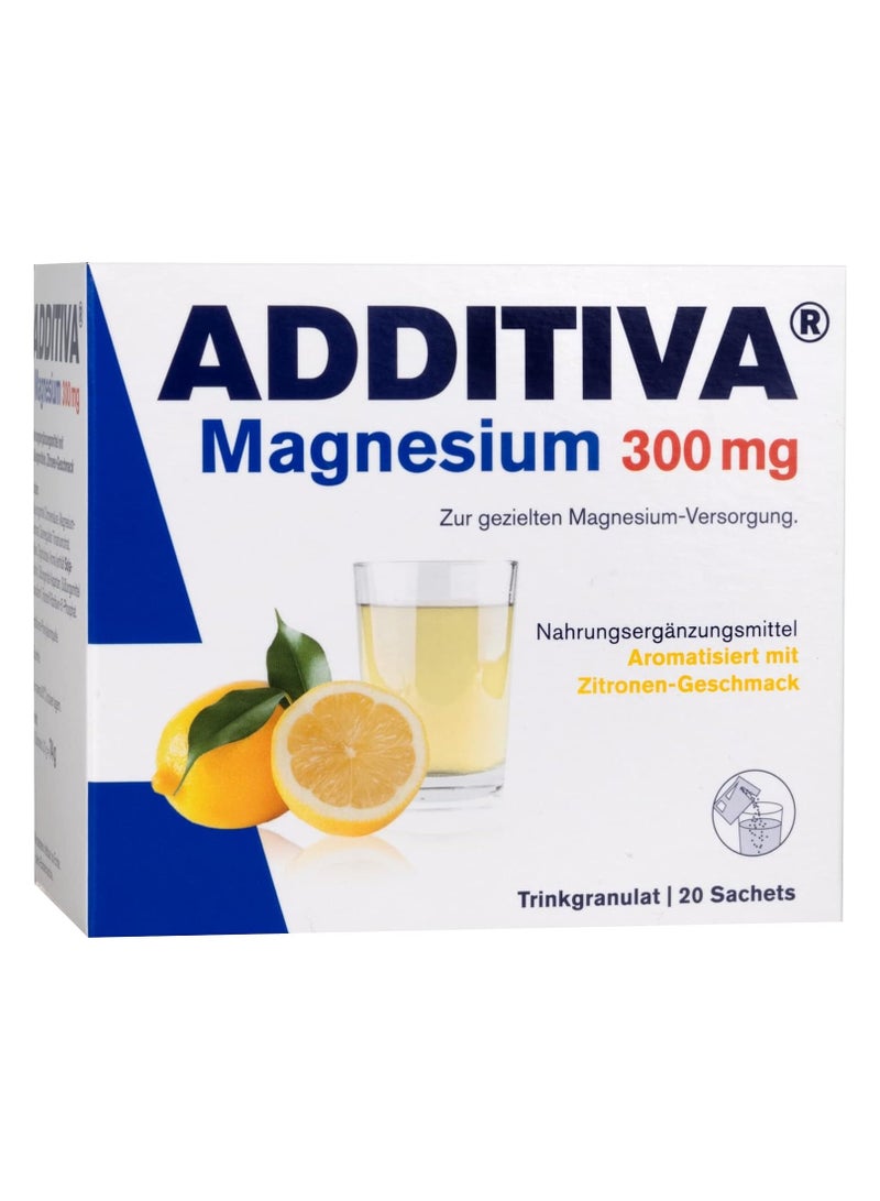Additiva أديتيفا ماغنيسيوم 300 ملغ أكياس 20 - Image 3