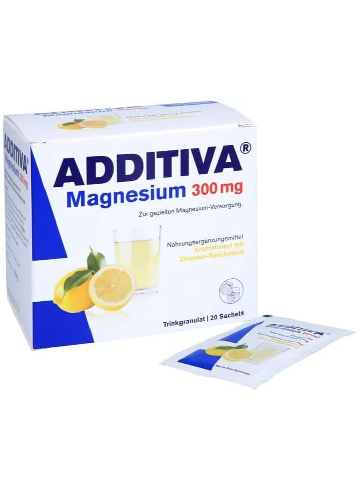 Additiva أديتيفا ماغنيسيوم 300 ملغ أكياس 20 - Image 1