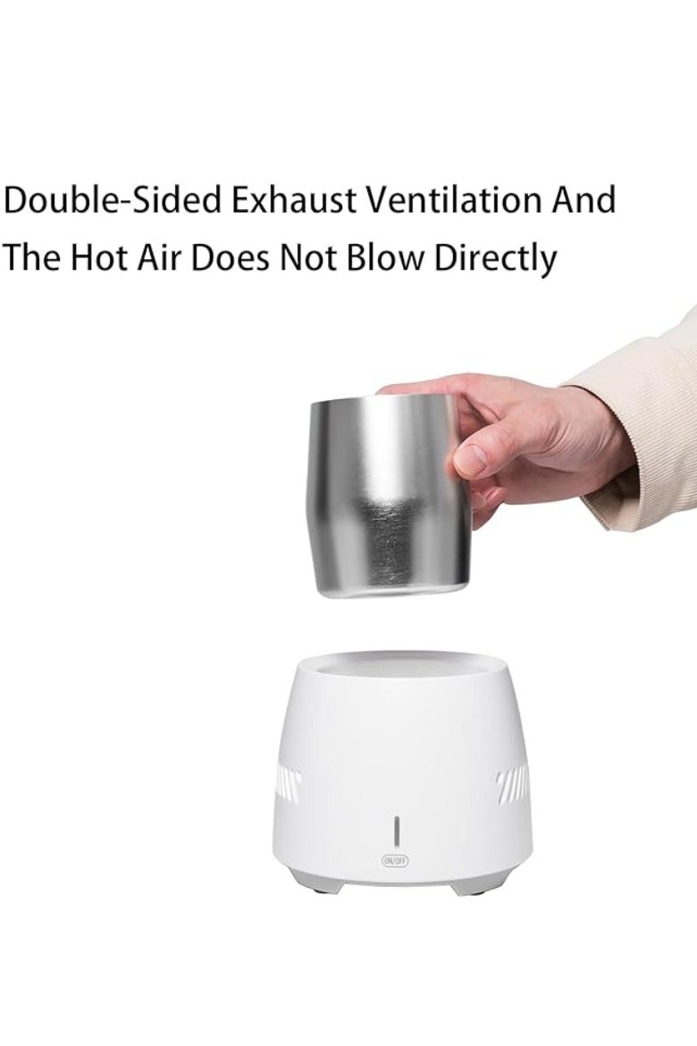 إم مياويان كوب تبريد فوري للمشروبات، مبرد كهربائي صغير محمول، تبريد سريع مزدوج، صامت ومناسب للمنزل والمكتب - Image 3