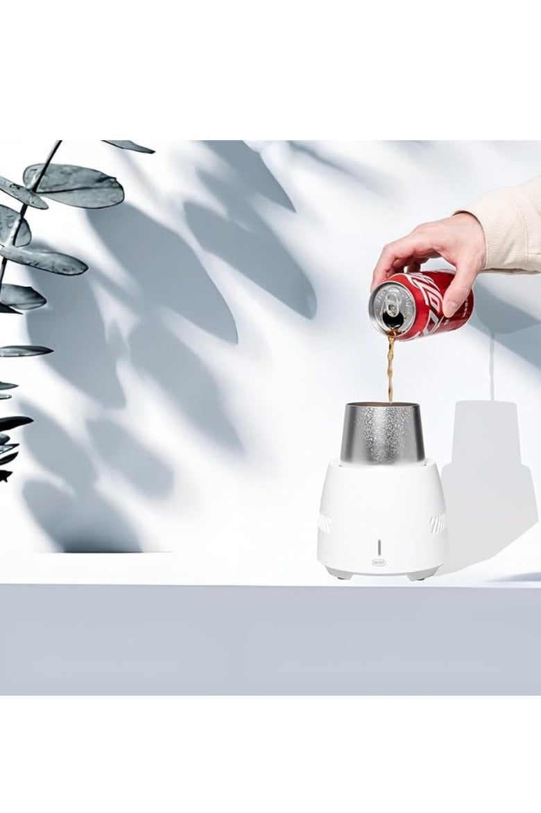 إم مياويان كوب تبريد فوري للمشروبات، مبرد كهربائي صغير محمول، تبريد سريع مزدوج، صامت ومناسب للمنزل والمكتب - Image 5