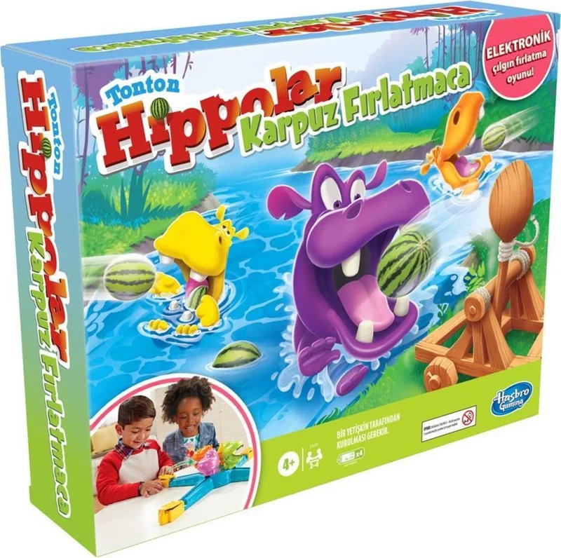 HASBRO - GAMING Tonton Hippolar Watermelon Launcher E9707