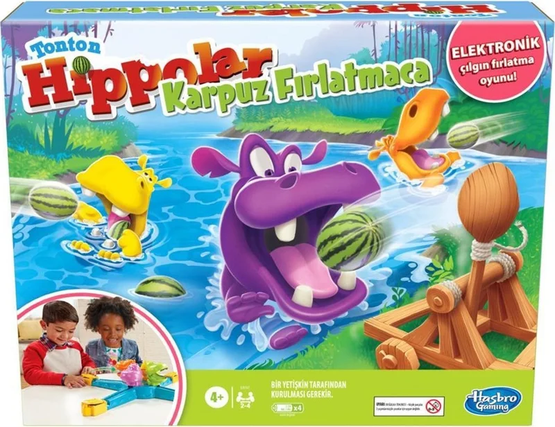 HASBRO - GAMING Tonton Hippolar Watermelon Launcher E9707