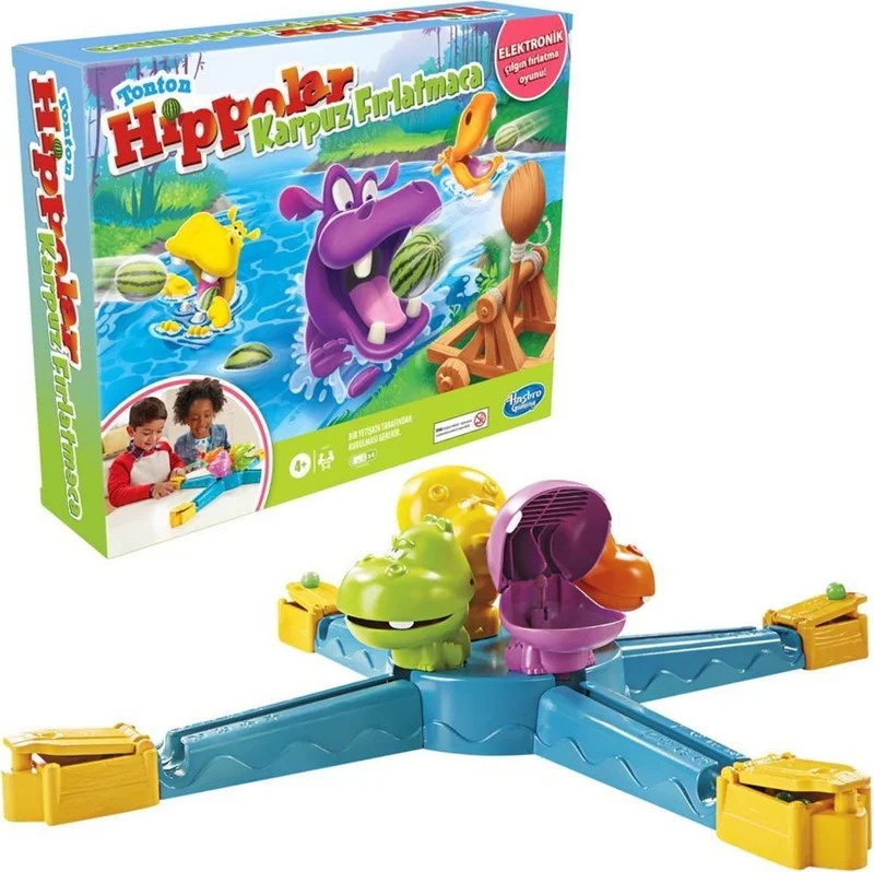 HASBRO - GAMING Tonton Hippolar Watermelon Launcher E9707