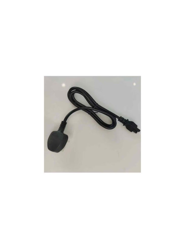 Laptop Power Cord - UK Plug Black - Image 3