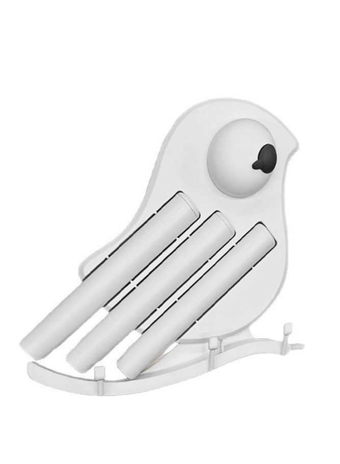 general 5-in-1 Small Bird Wall-Mounted Storage Rack Cleaning Supplies Storage Box Kitchen and Bathroom Desktop Mini Mop Set - Image 1