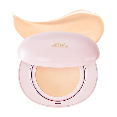 milktouch Cushion Foundation 24H Flawless Skin Radiant Shine No Oxidation LongLasting NonCreasing 60 Hydrating Skincare Infused Korean 19W Warm Ivory - Image 1