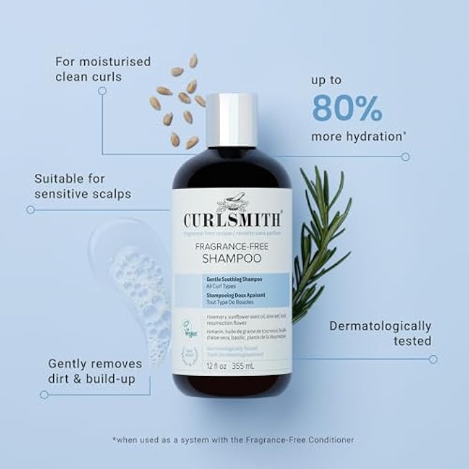 CURLSMITH FRAGRANCE-FREE SHAMPOO - Image 3