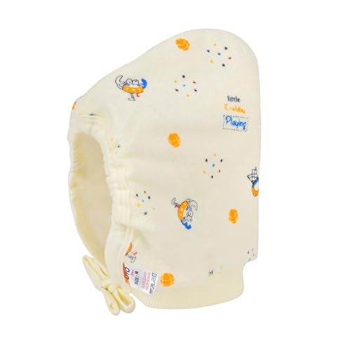 KIKE Cotton Soft Adjustable Warm Unisex New Born Baby Cap (Pack of 3 pecs) (18-24 Months, Multicolor 2) - Image 3