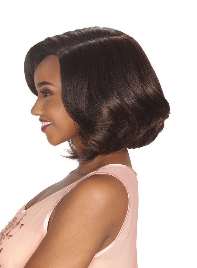 Zury Sis Synthetic Beyond Deep Side Part Lace Front Wig - H LAKE (1B Off Black) - Image 2