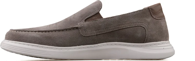هامر جاك 102 22020 M Taupe Suede Men's Casual Shoes 102-22020-M-TAUPE-SUET Gray