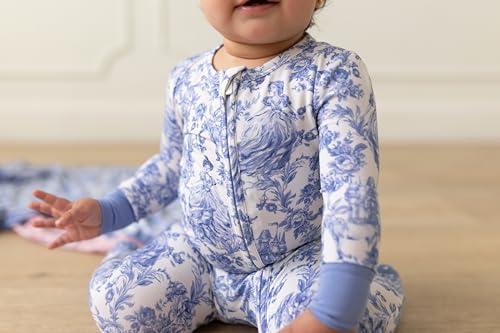 Posh Peanut Convertible Baby Sleepers - Girls Footless Baby Pajamas with 2 Way Zipper for Easy Diaper Changes - Briar, 2T - Image 3