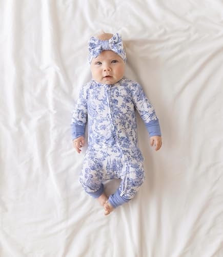 Posh Peanut Convertible Baby Sleepers - Girls Footless Baby Pajamas with 2 Way Zipper for Easy Diaper Changes - Briar, 2T - Image 5