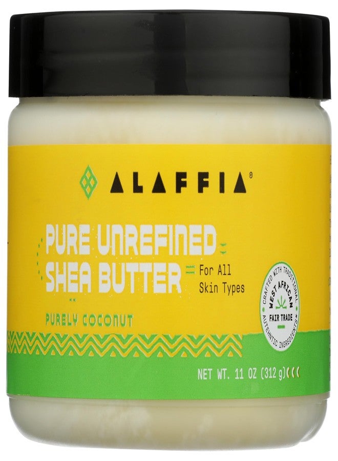 Alaffia, Shea Butter Authentic African Unrefi Purely Coco, 11 Ounce - Image 1