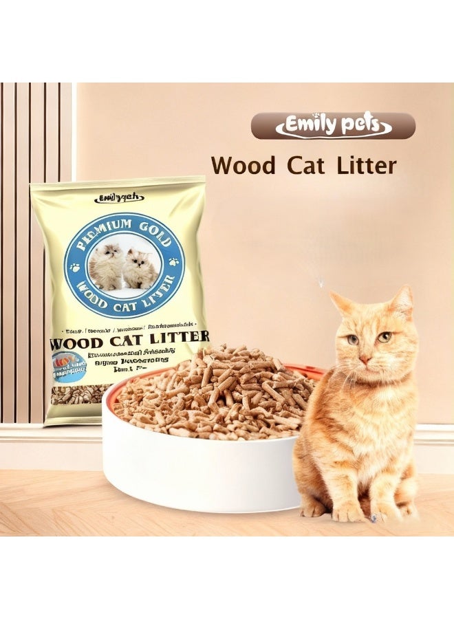 Emily Pets Pine Wood Cat Litter for Cats and Rabbit Ecological Cat Litter Sand(10 L) - Image 2