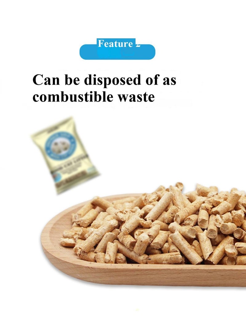Emily Pets Pine Wood Cat Litter for Cats and Rabbit Ecological Cat Litter Sand(10 L) - Image 4