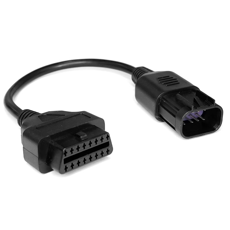 QKYS Polaris Diagnostic Tool 8 Pin to 16 Pin OBD2 Female Connector Adapter ATV Motorcycle Diagnostic Tools ATV Scan Tool Cable Fit for Polaris Slingshot RZR ACE Ranger General Sportsman - Image 3