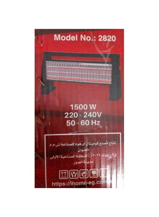 آي هوم iHome دفاية كهربائية 1500 وات – تصميم آمن وسريع التسخين – موفرة للطاقة - Image 3