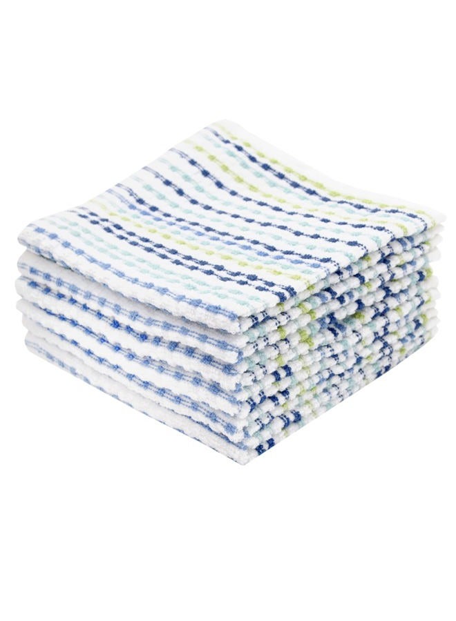 Ritz Pebble Bar Mop Cloth, Cool Blue Green, 6 Piece Set - Image 1
