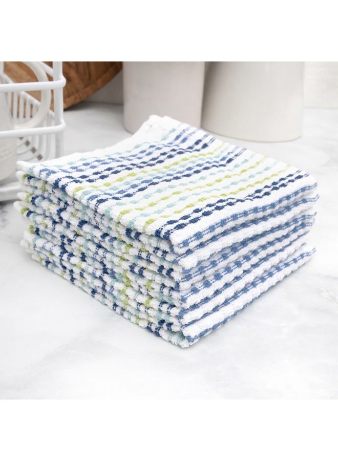 Ritz Pebble Bar Mop Cloth, Cool Blue Green, 6 Piece Set - Image 5