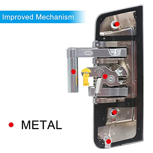 APPERFiT Exterior Door Handle Right Passenger Side for 350Z 2003 2004 2005 2006 2007 2008 2009 Replaces 80606-CD01E, 80606-CD00E - Image 4