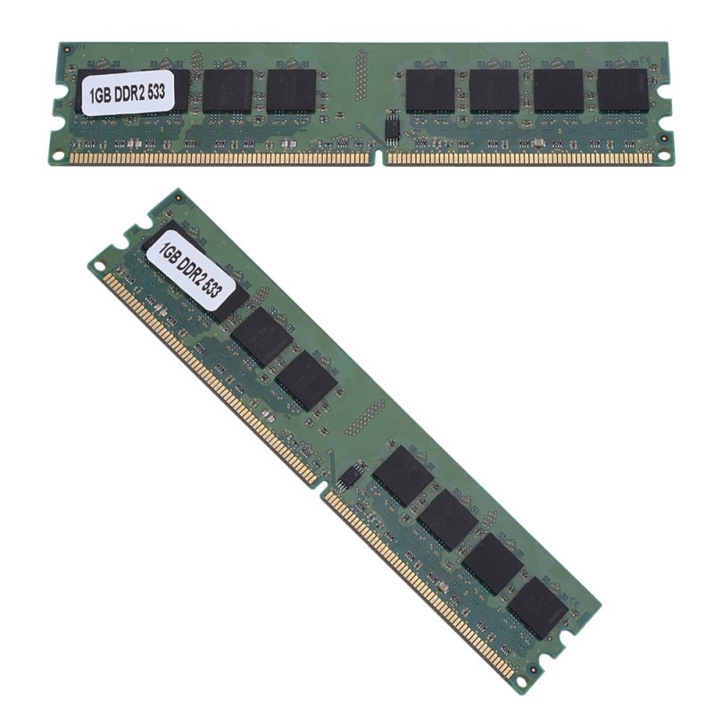 وحدة ذاكرة DDR2 بسعة 1 جيجابايت، 240 دبوسًا، بتردد 533 ميجاهرتز - مصممة لذاكرة DDR2 RAM من AMD - تعمل بمبدأ التوصيل والتشغيل لأجهزة سطح المكتب المخصصة للألعاب - Image 5