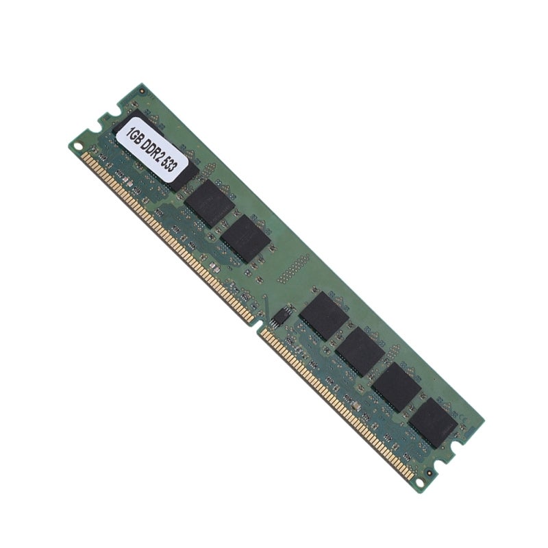 وحدة ذاكرة DDR2 بسعة 1 جيجابايت، 240 دبوسًا، بتردد 533 ميجاهرتز - مصممة لذاكرة DDR2 RAM من AMD - تعمل بمبدأ التوصيل والتشغيل لأجهزة سطح المكتب المخصصة للألعاب - Image 3