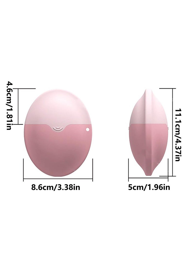 Sunscreen Applicator for Kids, Refillable Roll on Sunscreen Applicator, Brush on Sunscreen with Protective Caps, Travel Sunscreen Holds 100Ml Friendly for Families, Kids, Travel Set (Pink)  - Image 5