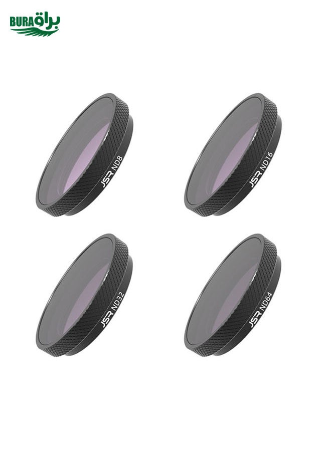BURAQ For Insta360 GO 3S JUNESTAR Camera Lens Filter, Filter:4 in 1 ND  - Image 1