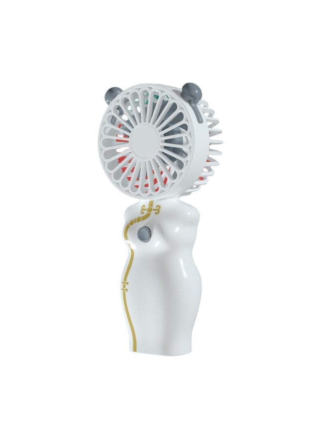 Nariele New USB Charging Qipao Small Fan