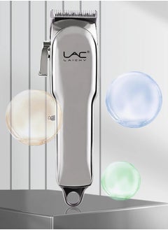 LAC LAICHY Professional Electric Hair Clipper with Blade Men's Hair Trimmer L-916 Silver  - Image 4