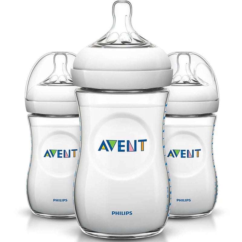 Philips Avent Natural Baby Bottle (Pack of 3) - Image 1