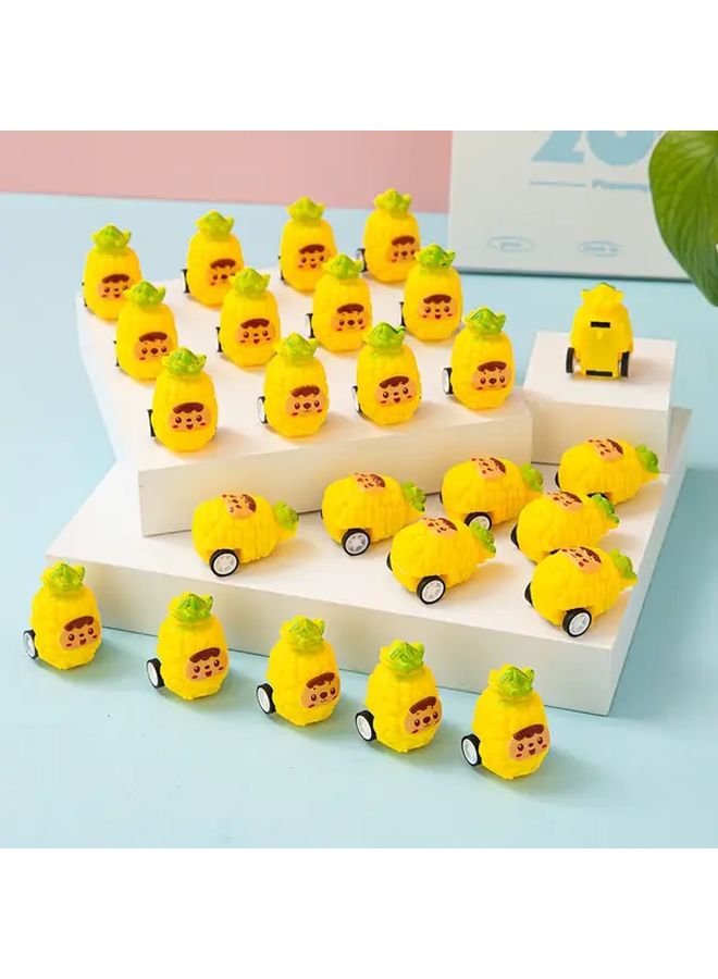 10Pcs Random Color Pineapple Cart Fruit Toys For Party Gift Bag Filling - Image 5