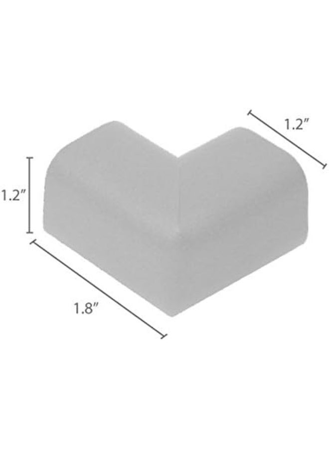 KidKusion Corner Cushion | Made in USA | Taupe | 8 Pack | Furniture and Corner Protector - Image 3