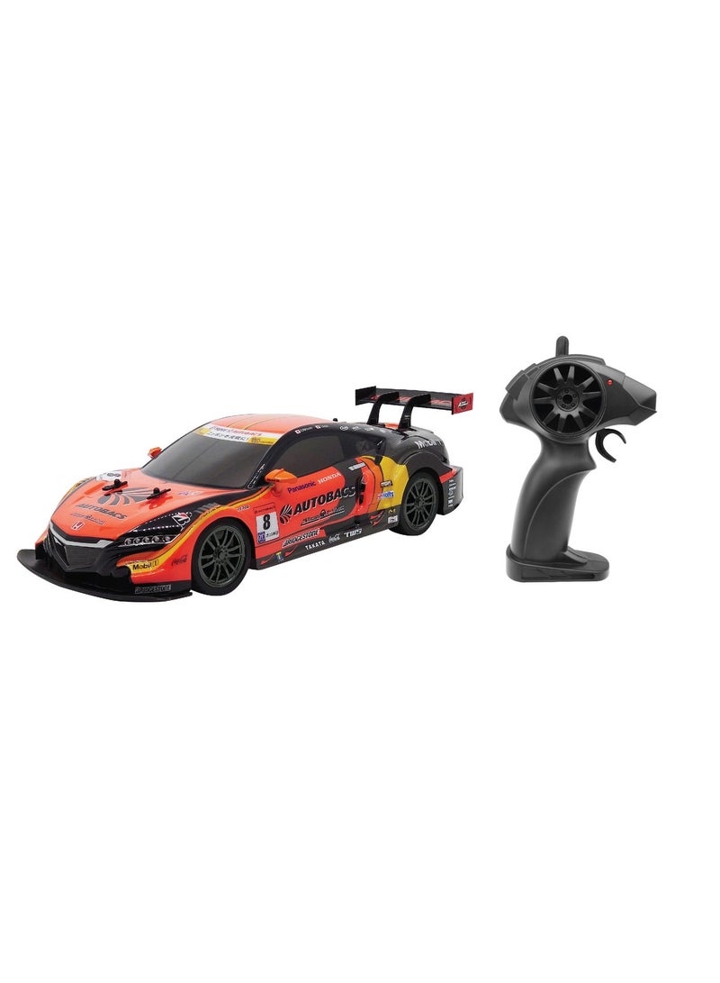 D-power - 1:16 Honda NSX GT500 RC Car – 2.4GHz Remote Control, Rechargeable Battery Included, Realistic Racing Design for Kids Ages 6+ - Image 1