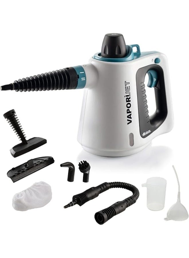 أريتي مسدس بخار Ariete 4137 Vaporì Jet، غلاية ألومنيوم، 1050 واط، 250 سم مكعب، 3.5 بار، مجموعة ملحقات متضمنة، أبيض - Image 1