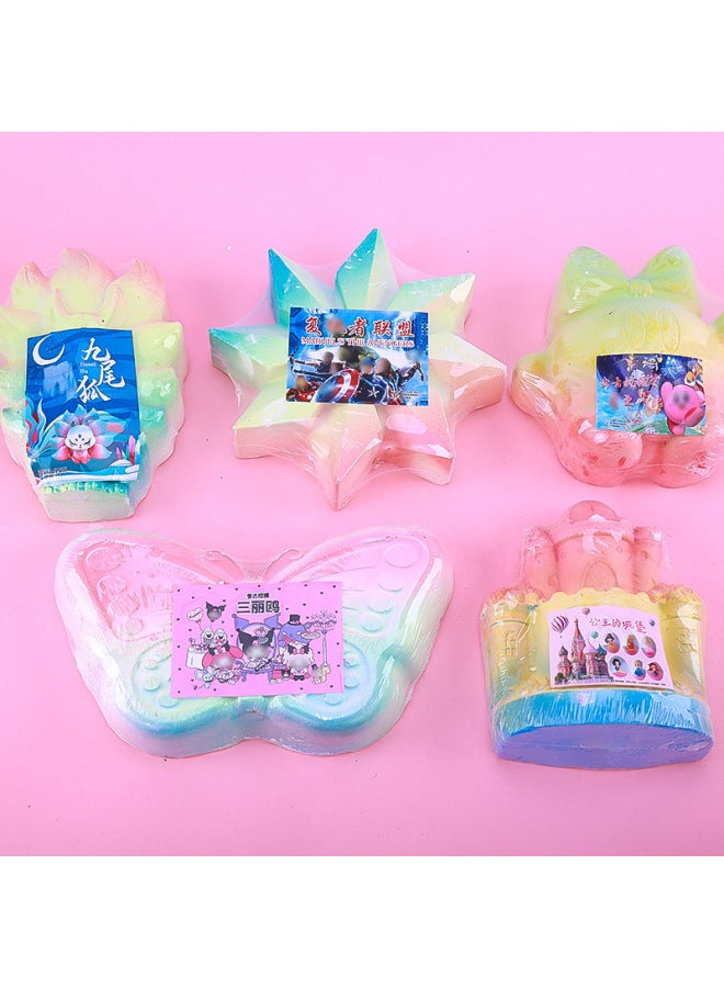 Children's Beating Toys Dinosaur Fossil Digging Gem Archaeological Digging Toys Handmade DIY Digging Blind Box Wholesale-Color:Colorful Children's View (send Digging Tools) - Image 3