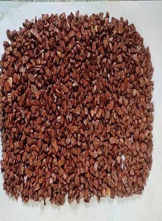 Samariya Decorative Stones Marble Brown Chips for Aquarium Garden Indoor & Outdoor Decoration Pebble Stone 5Kg - Image 1