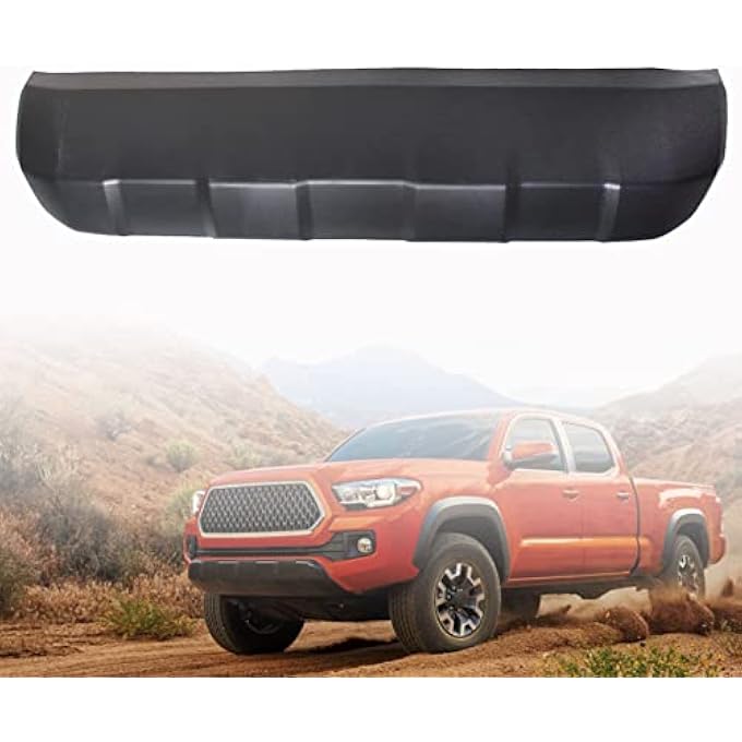 SEBLAFF Front Lower Bumper Valance Black Skid Plate Panel Replacement for 2016 2017 2018 2019 2020 Tacoma TO1095205 5391104210 B077C14STM - Image 1