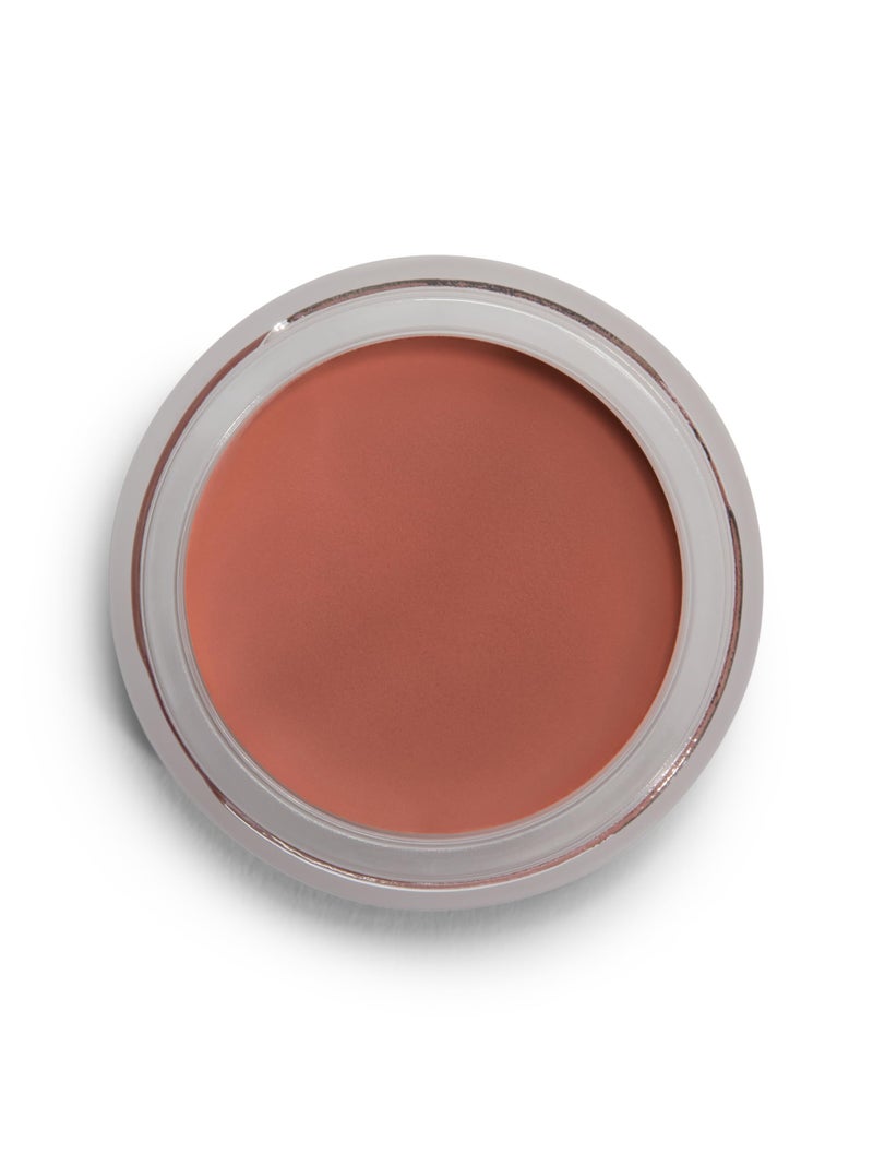 goop Beauty Cream Blush | Sheer Pop of Color for Lips & Cheeks | Vitamin C, Vitamin E & Safflower Oil | Natural Makeup for Glowing Skin | 0.5 oz | Velvelteen - Sheer Mauve - Image 1