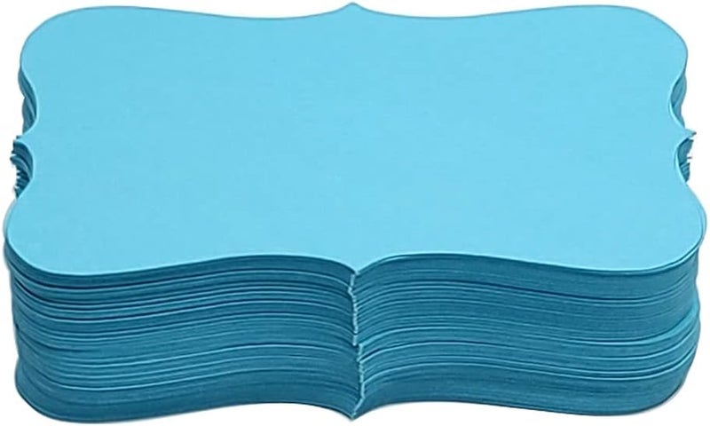 PPAPPAPPIYO 3.5x2 color index cards (100) Paper - Blank (blue) - Image 1