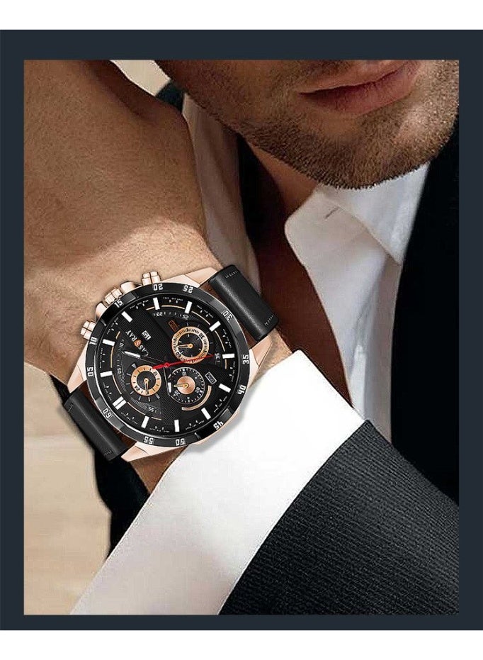 CASSRAY New fully automatic movement men's waterproof stylish sport night light trendy men's watch - Image 4