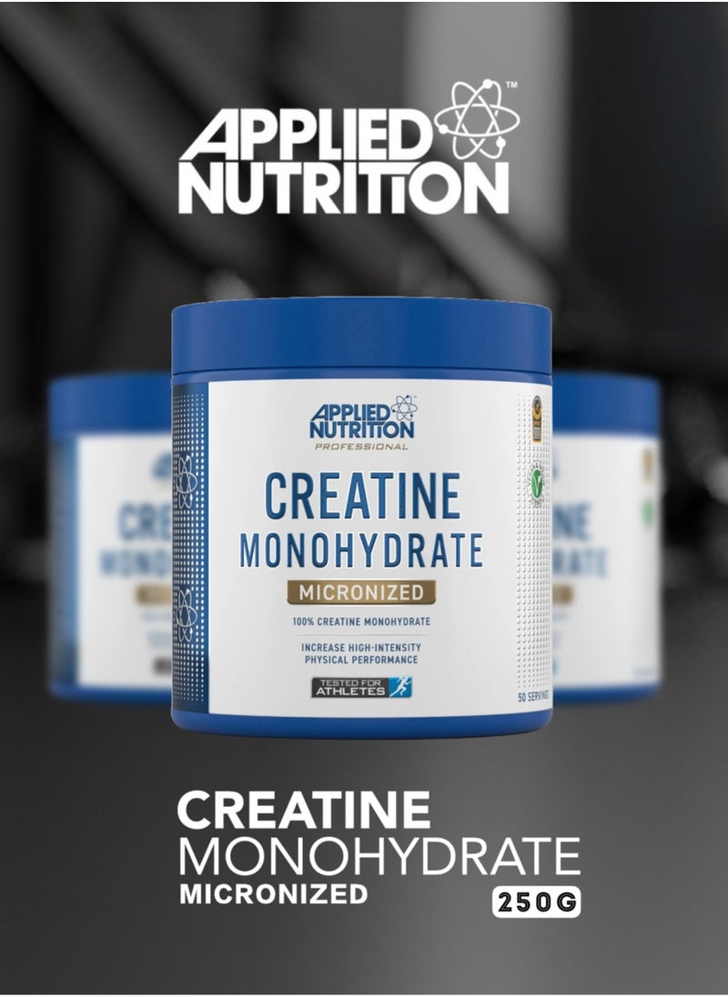 Applied Nutrition Creatine Monohydrate Micronized Powder 250g Unflavored,  - Image 2