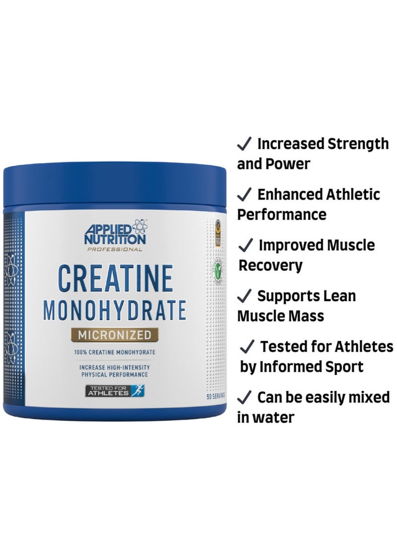 Applied Nutrition Creatine Monohydrate Micronized Powder 250g Unflavored, - Image 5