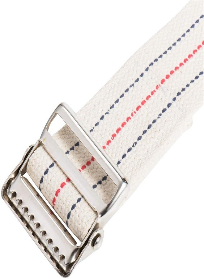 حزام المساعدة في التحرك والوقوف مع قفل سريع من المعدن لرعاية كبار السن والمساعدين والممرضين - طول 54 بوصة - Image 3