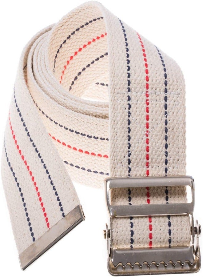 حزام المساعدة في التحرك والوقوف مع قفل سريع من المعدن لرعاية كبار السن والمساعدين والممرضين - طول 54 بوصة - Image 2