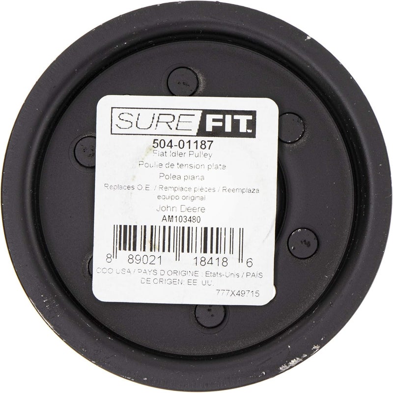 Surefit بكرة إيدلر مسطحة SureFit بديلة لجون دير AM103480 هوسكفارنا 131494 532131494 532173438 CT CTH GT GTH جزازة - Image 1