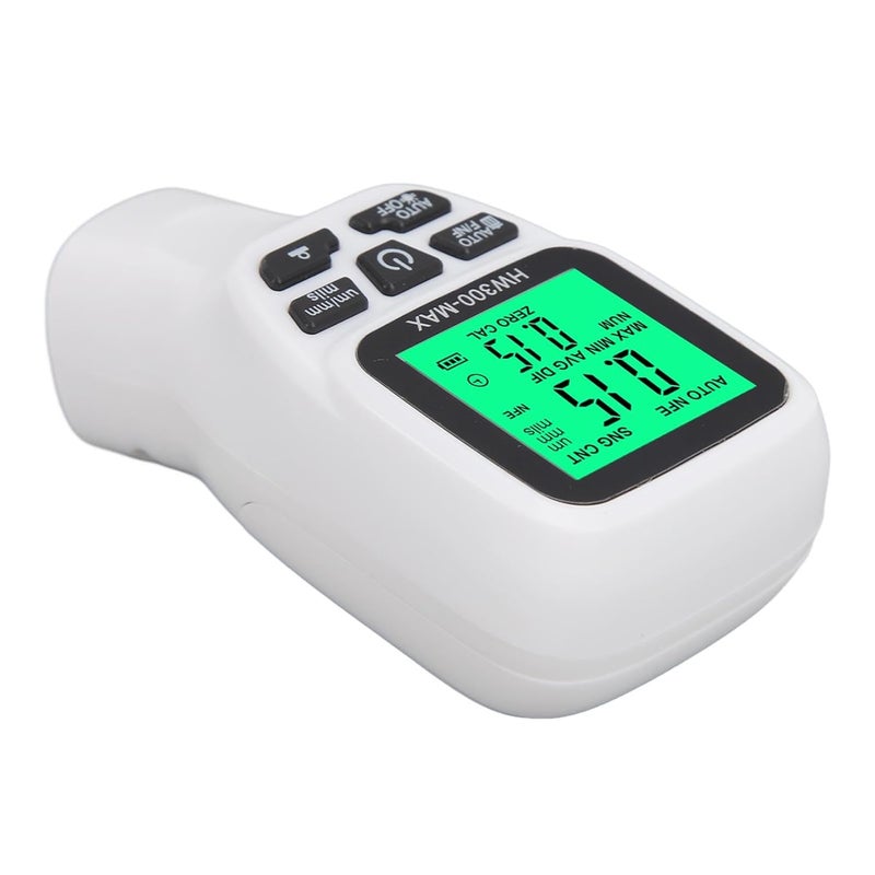 White Paint Thickness Gauge 0 2000um Auto Car Coating Meter With Automatic Substrate Detection - Image 5